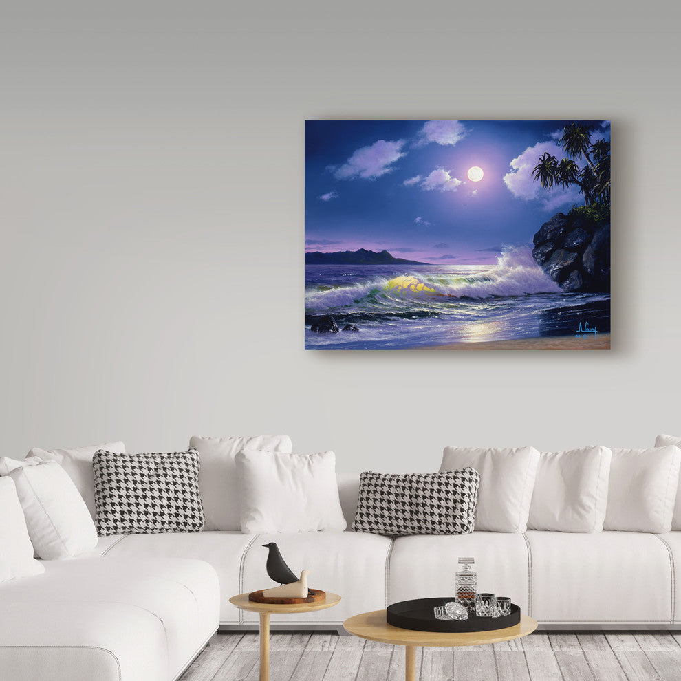 "Coast Line 9" by Anthony Casay, Canvas Art, 24"x18"