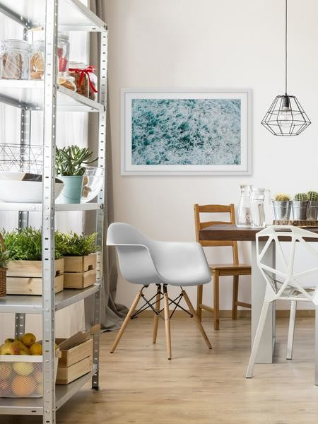 "Foam" Framed Painting Print, 24"x16"