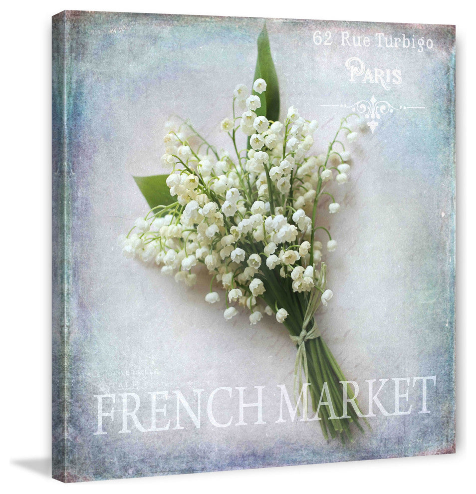 "French Market" Print on Canvas by Sylvia Cook