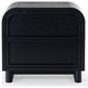 Safavieh Couture Dinah 2 Drawer Wood Nightstand, Black