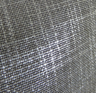 Ashland Glazed Gray Handmade Luxury Pillow, 24"x24"