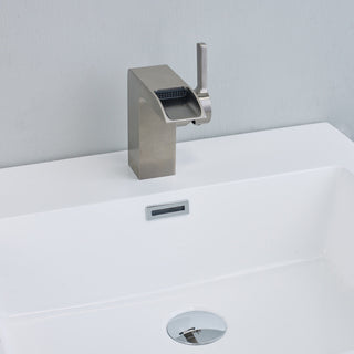 Eviva Jaida Single Handle Sink Faucet, Brushed Nickel