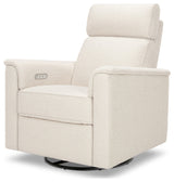 Willa Plus Power Glider Recliner w/ Power Headrest, Performance Ivory Boucle
