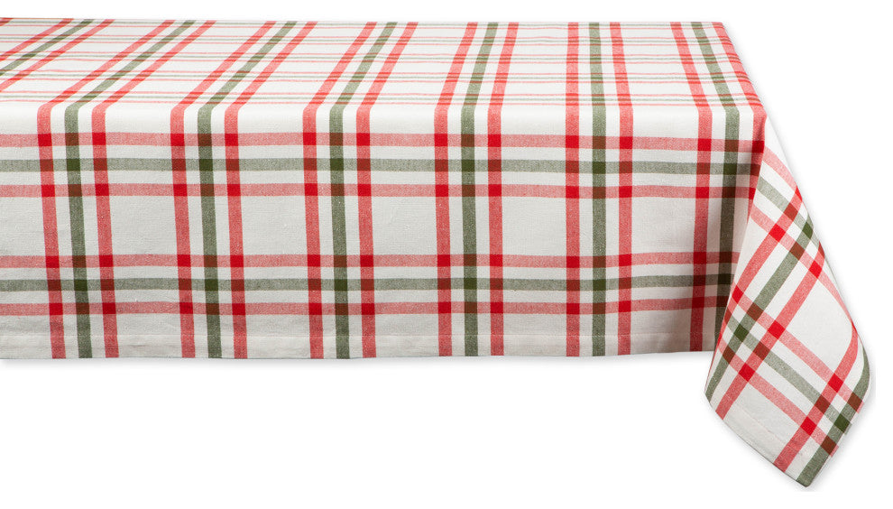 DII Kitchen & Tabletop Jolly Tree Collection Tablecloth 60x104"