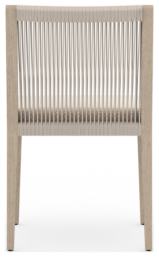 Sherwood Outdoor Dining Chair-Brown/Sand