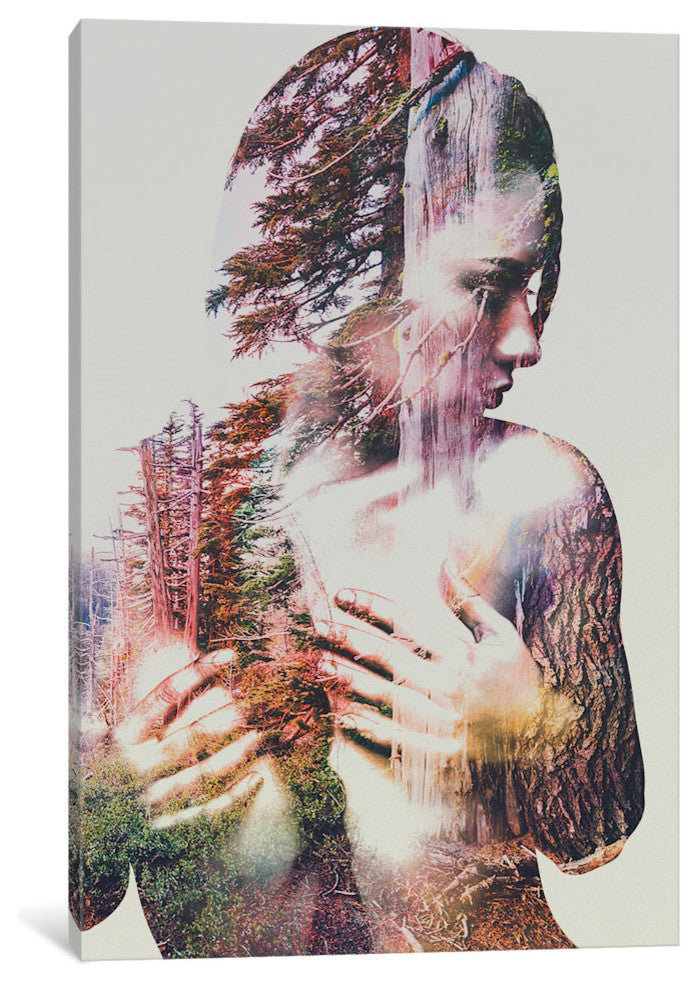 "Wilderness Heart III" by Andreas Lie, 40x26x1.5"