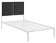 Della Twin Fabric Bed