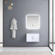Geneva Transitional Glossy White 30" Single Vanity Set