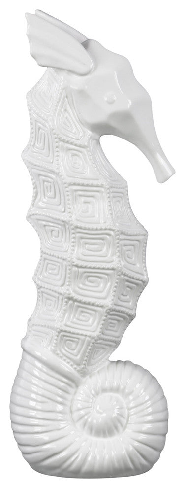 Ceramic Figurine, Gloss White