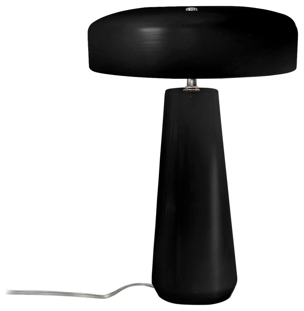 Spire Table Lamp, Carbon Matte Black