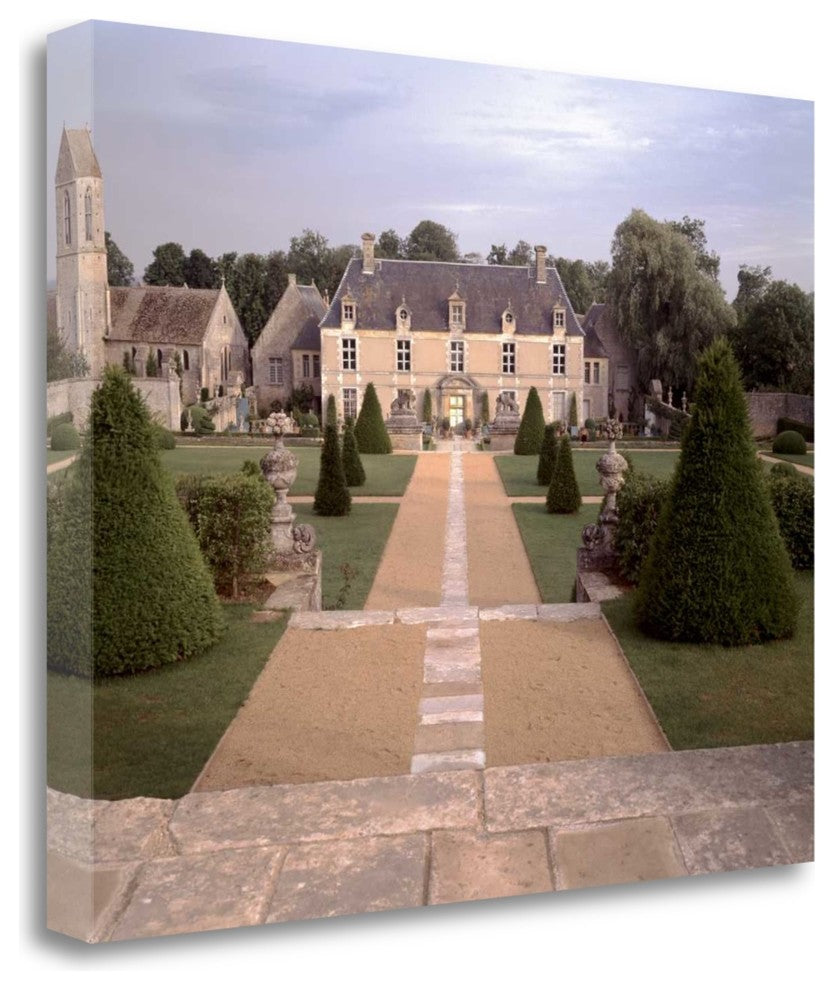 "Banc De Jardin - 15" By Alan Blaustein, Giclee Print on Gallery Wrap Canvas