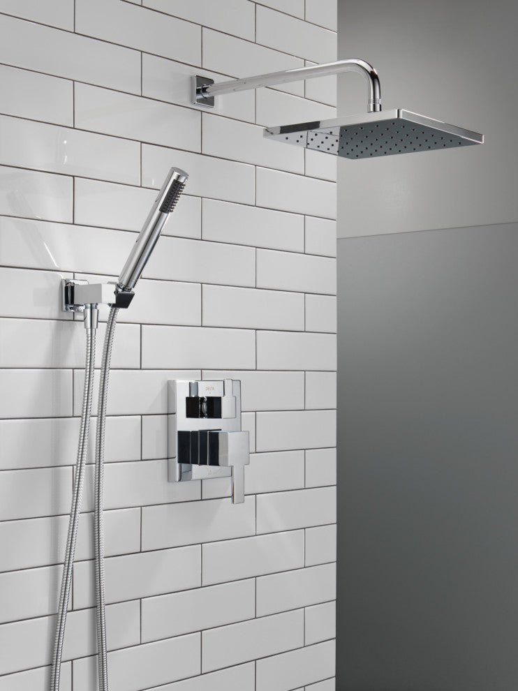 Delta 342701 Modern Square Non Shared Function Shower System - SpotShield