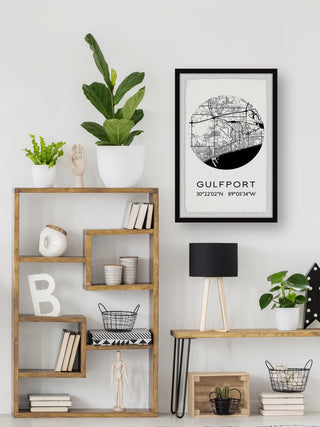 "Gulfport" Framed Painting Print, 8x12