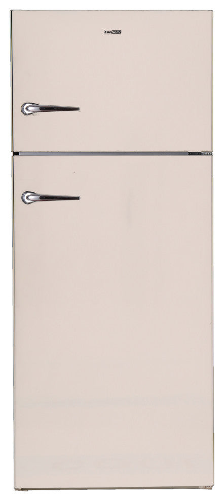 Conserv 30in RETRO Refrigerator 18cf Top Mount w/AUTOMATIC ICE MAKER 110V Handle