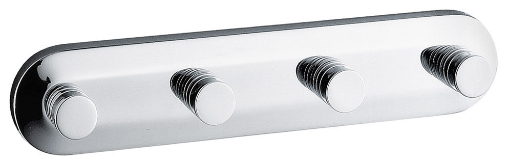 Studio Quadruple Hook Polished Chrome
