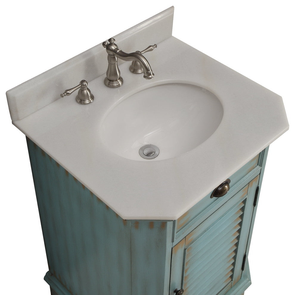 24" Cottage style Abbeville Bathroom Sink Vanity