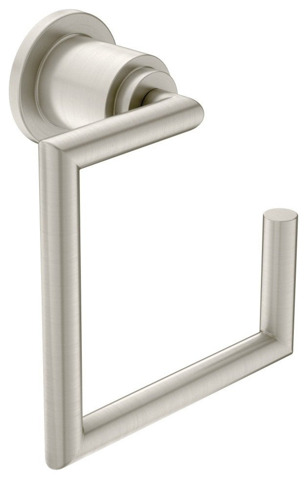 Creative Specialties, Towel Rings, Brushed Nickel, 5"x5"x6"