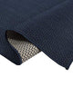 Outdoor Collection Accent Area Rug - Bacteria Resistant Rug, Navy, 5'3"x7'6"