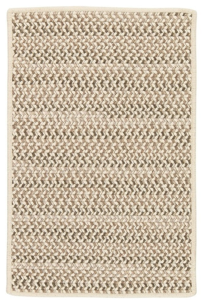 Colonial Mills Chapman Wool PN31 Natural Wool Area Rug, Rectangular 10'x13'