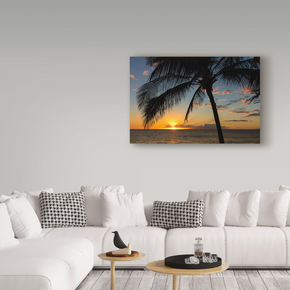 Pierre Leclerc 'Maui Sunset' Canvas Art, 32"x22"