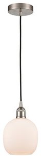 Innovations 616-1P-SN-G101-LED 1-Light Mini Pendant, Brushed Satin Nickel