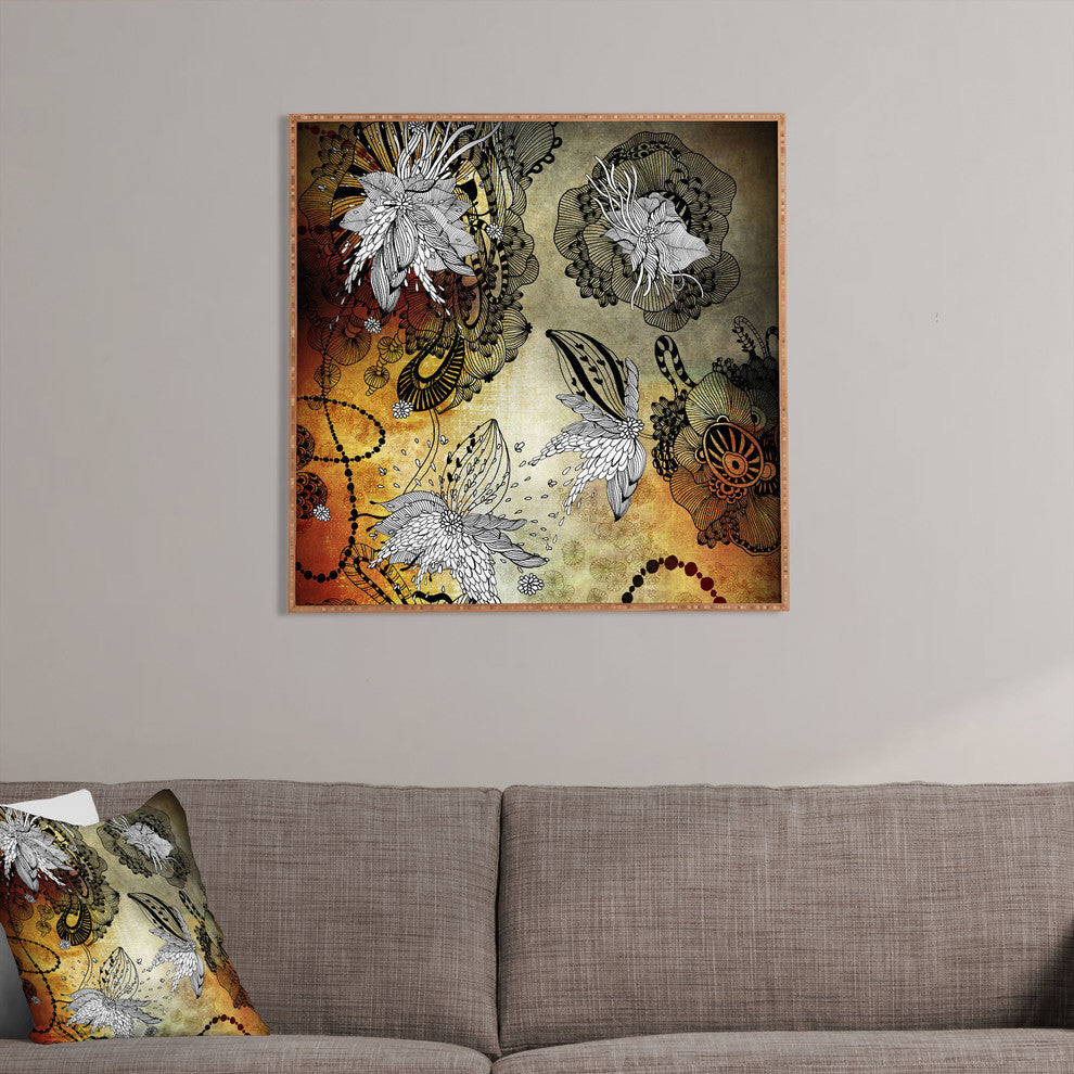 Deny Designs Iveta Abolina Nightplay Framed Wall Art