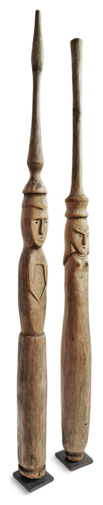 Consigned Mentawai Fish Pole Float Pair