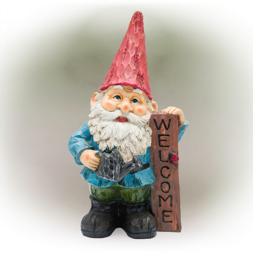 Gnome 'Welcome' Statue