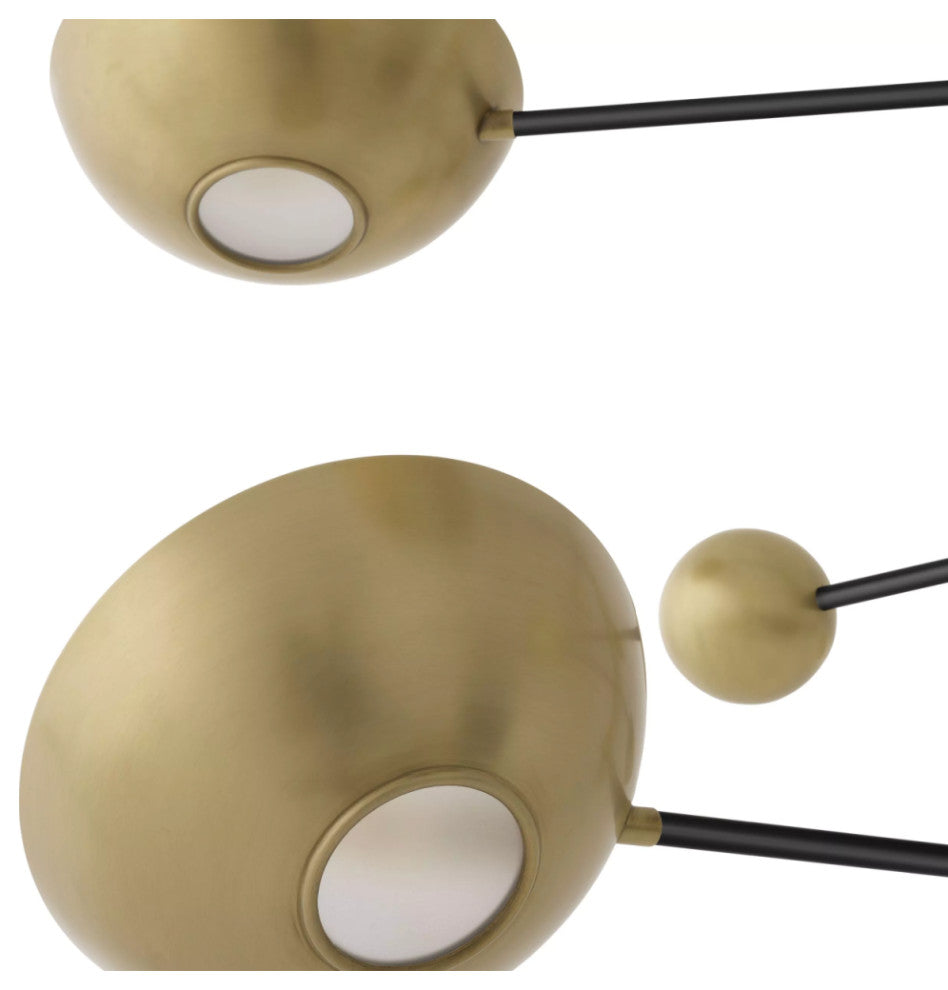 Antique Brass Bowls Chandelier | Eichholtz Salinas