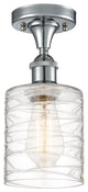 Innovations 516-1C-PC-G1113-LED 1-Light Semi-Flush Mount, Polished Chrome