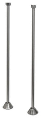 Straight Supply For Clawfoot Or Elegant Tubs, Brushed Nickel