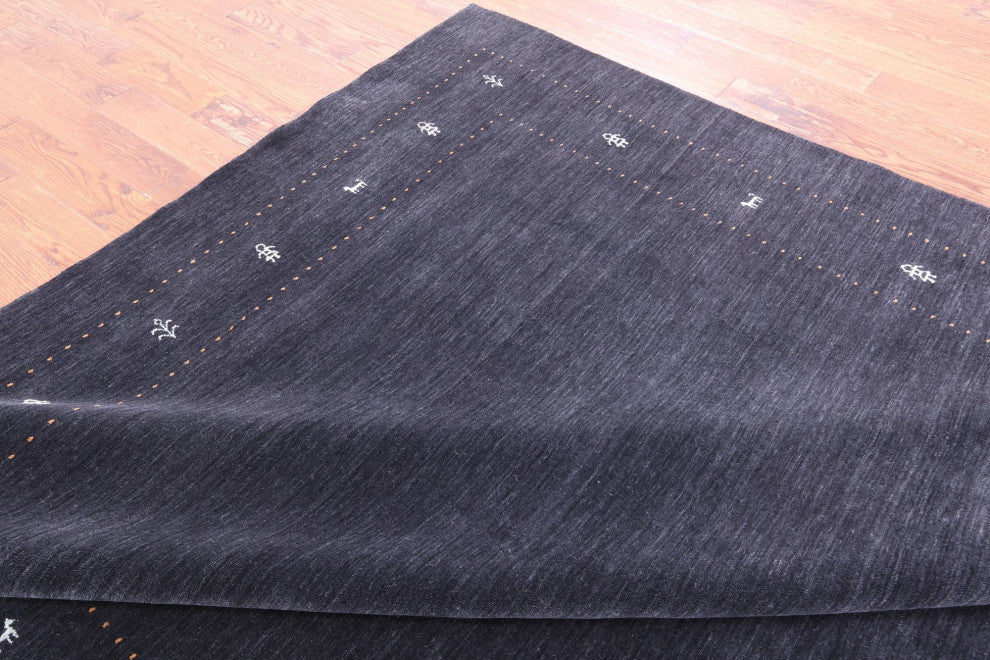 Persian Gabbeh Handmade Rug 8' 11" X 11' 10" Q11363