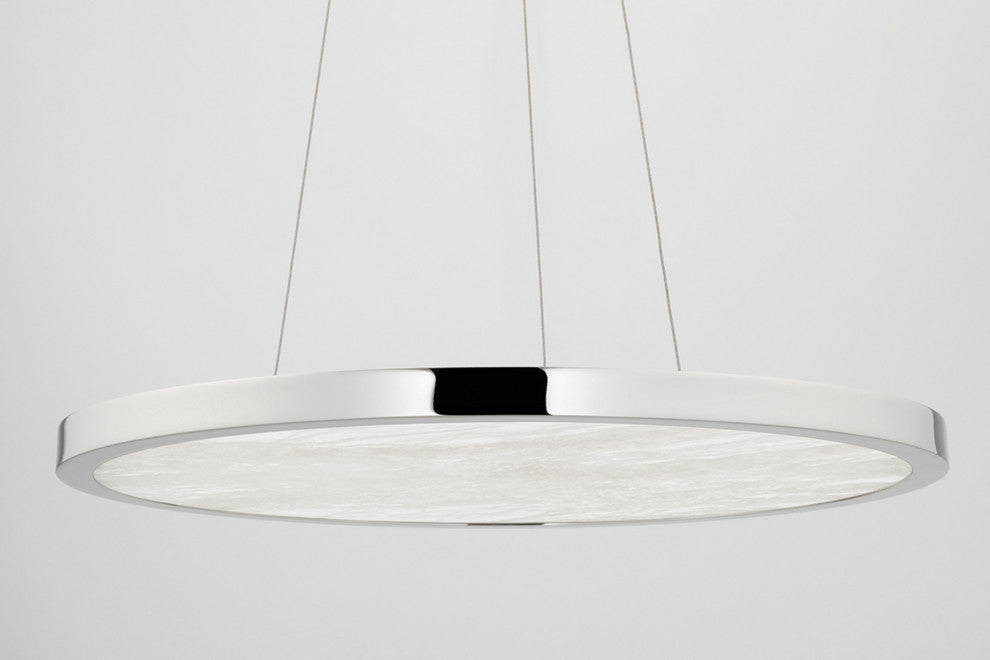 Eastport 24" Led Pendant Polished Nickel Finish