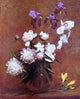Henri Fantin-Latour Bouquet of Peonies and Iris Wall Decal Print