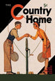 Country Home: A Friendly Match- Canvas Poster 20" x 30"