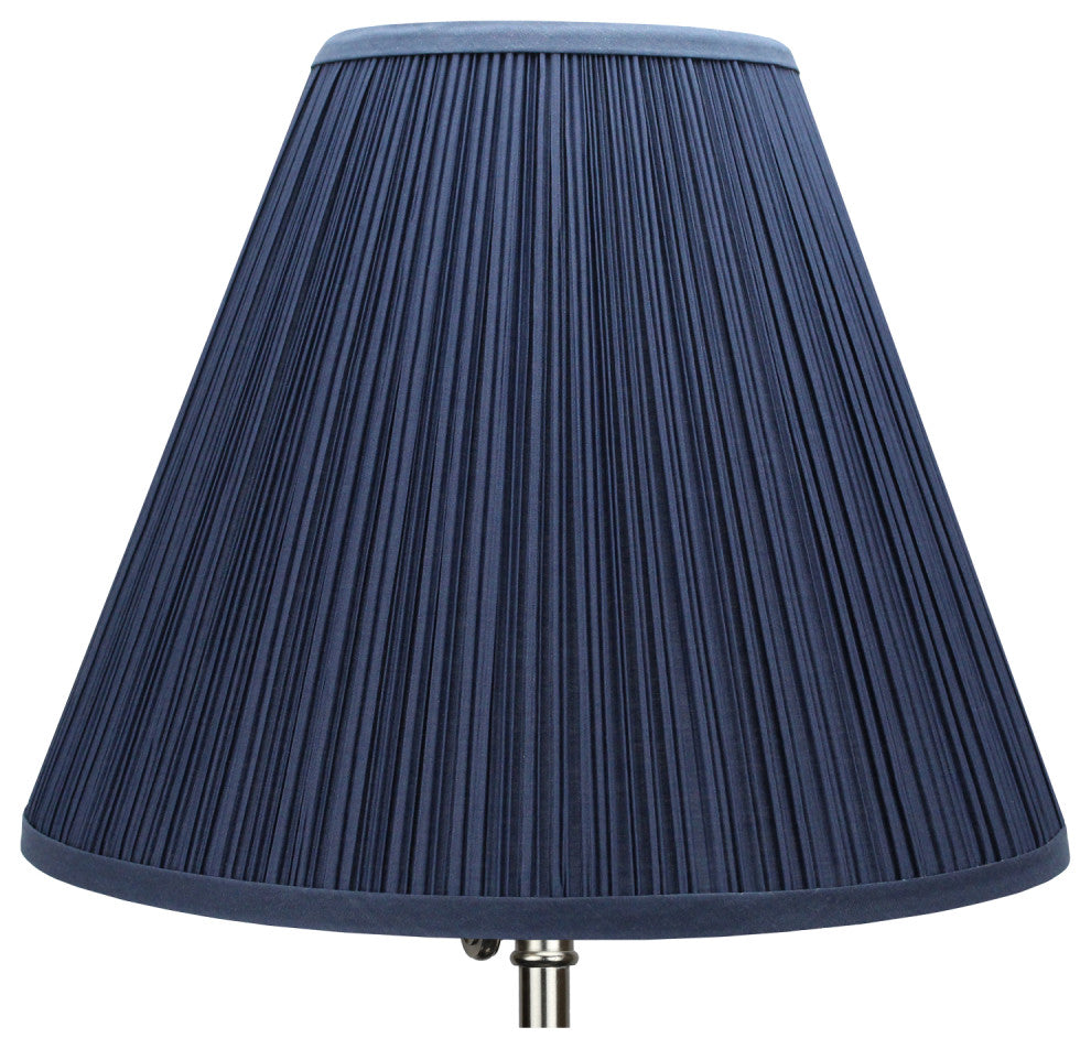 Fenchel Shades 6"x14"x11.5" Spider Attachment Empire Lamp Shade, Pleated Mushroo