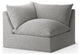 Grant Outdoor Corner Piece-Faye Ash