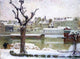 Henri Lebasque Winter in Lagny Wall Decal