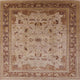 Ahgly Company Indoor Square Mid-Century Modern Area Rugs, 3' Square