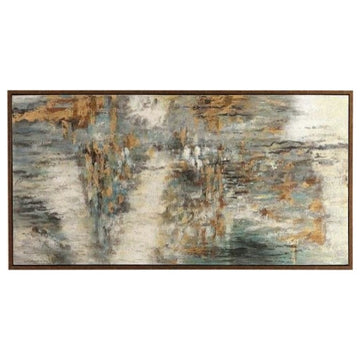Uttermost 31414 Behind The Falls - 69.75" Abstract Wall Art