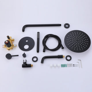 Classic 3-Function Pressure Balanced Complete Shower System With Rough-in Valve,
