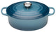 Le Creuset Signature Cast Iron Oval Casserole, 29 cm, Marine