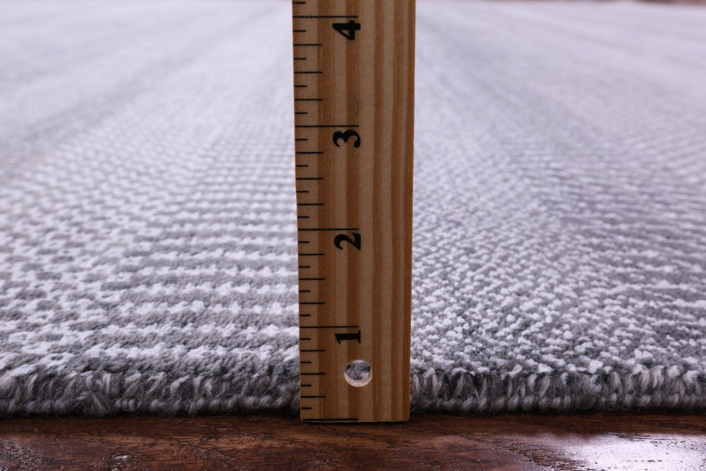 Savannah Grass Wool and Silk Hand Knotted Rug 9' 0" X 12' 2" Q11442
