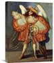 "Arcangel Con Arcabuz" Stretched Canvas Giclee, 17"x22"