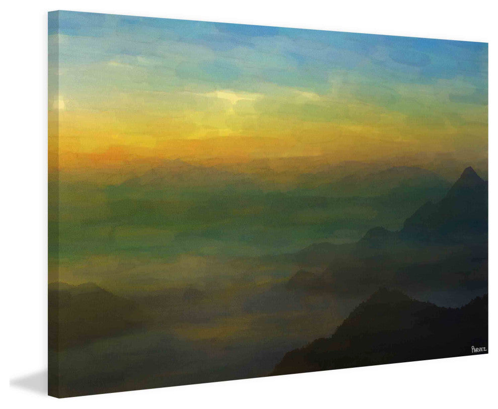 "Warm Landscape" Fine Art Canvas Print, 45"x30"