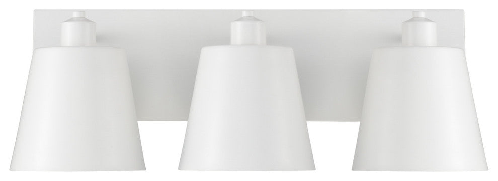 Capital Lighting 151331 Alden 3 Light 24"W Vanity Light - Matte Black