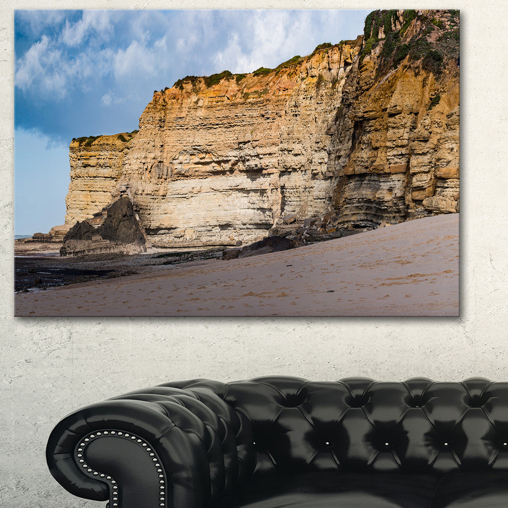 "Portuguese Atlantic Coast Panorama" Landscape Wall Art, 1 Panel, 60"x28"
