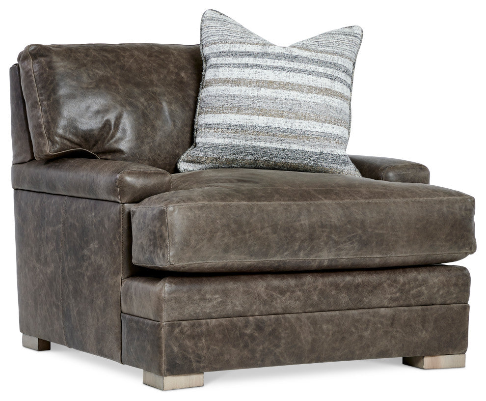 Bernhardt Burnham Leather Chair