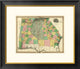 "Georgia and Alabama, 1823" Framed Digital Print by Henry S. Tanner, 26x23"