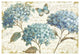 "Blue Garden I" Digital Paper Print by Daphne Brissonnet, 20"x14"